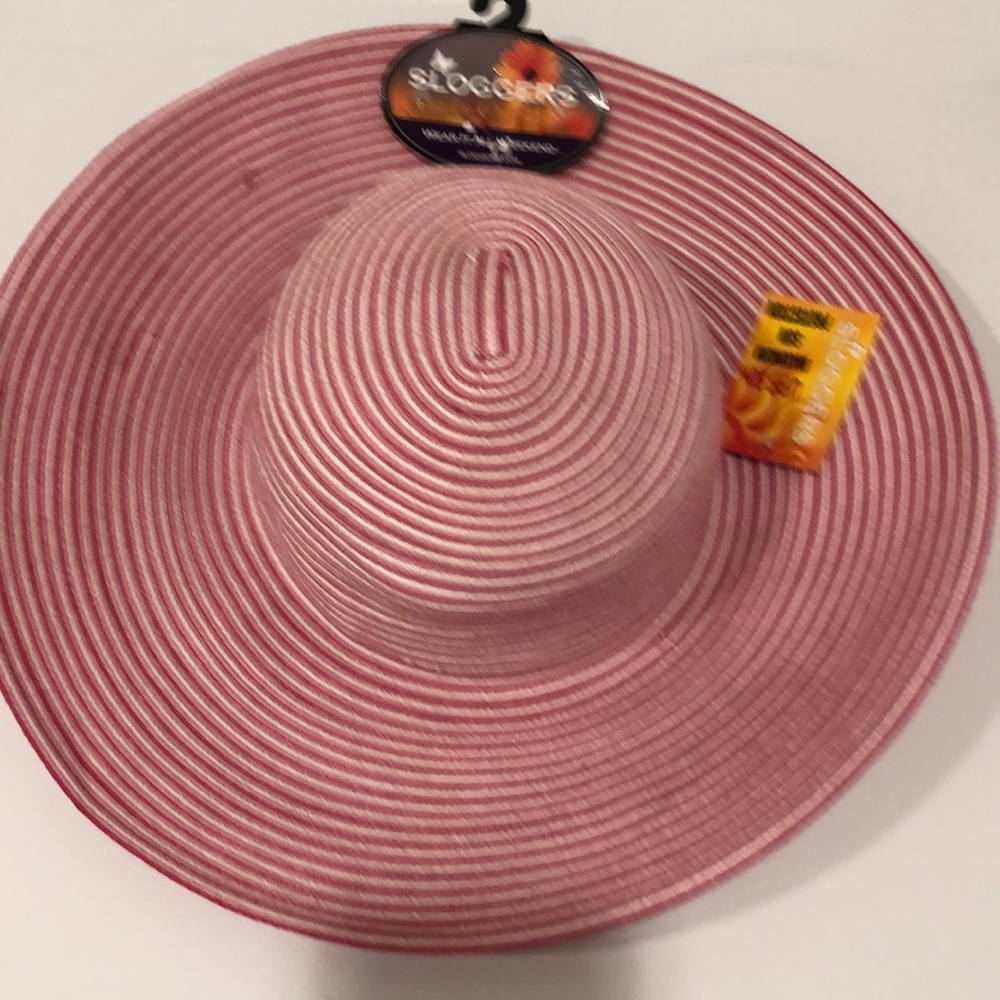 NWT pink beach hat